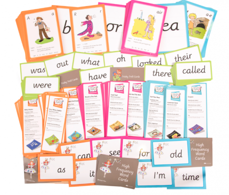 Cards Included within StoryTime Phonics