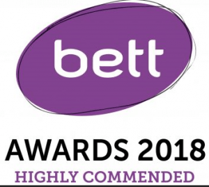 Highly commended BETT 2018 Nominated