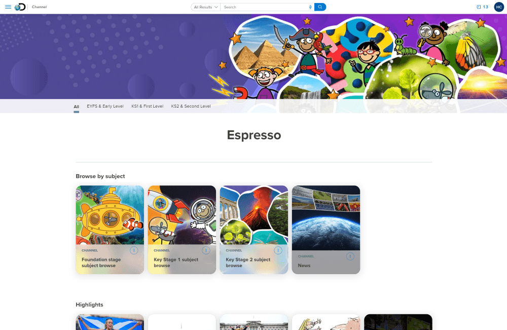 Discovery Education Espresso BESA LendED