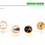 Sreenshot of TigTag topics within a module