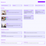 Screenshot of a TigTag CLIL lesson - showing the different parts you can select from the learning objectives, to the phrase bank and other accompanying resources