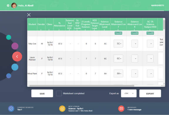 EduLink One Marksheets