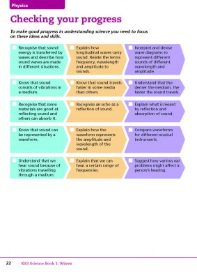 Sample: AQA KS3 Science check your progress (1)