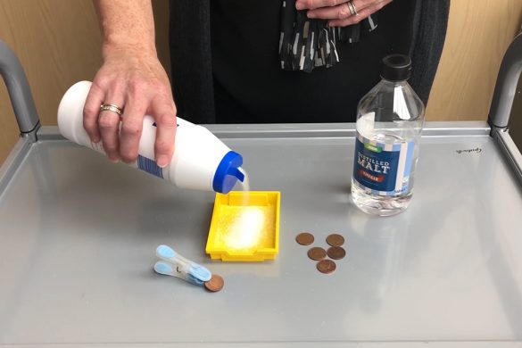 Cleaning Pennies - What's in my tray?