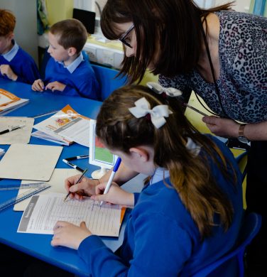 The Shanghai Maths Project being used in the classroom