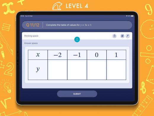 Arc Maths App retrieval practice